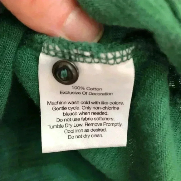 Eddie Bauer Green 3/4 Length Sleeve Shirt Small - Picture 8 of 12